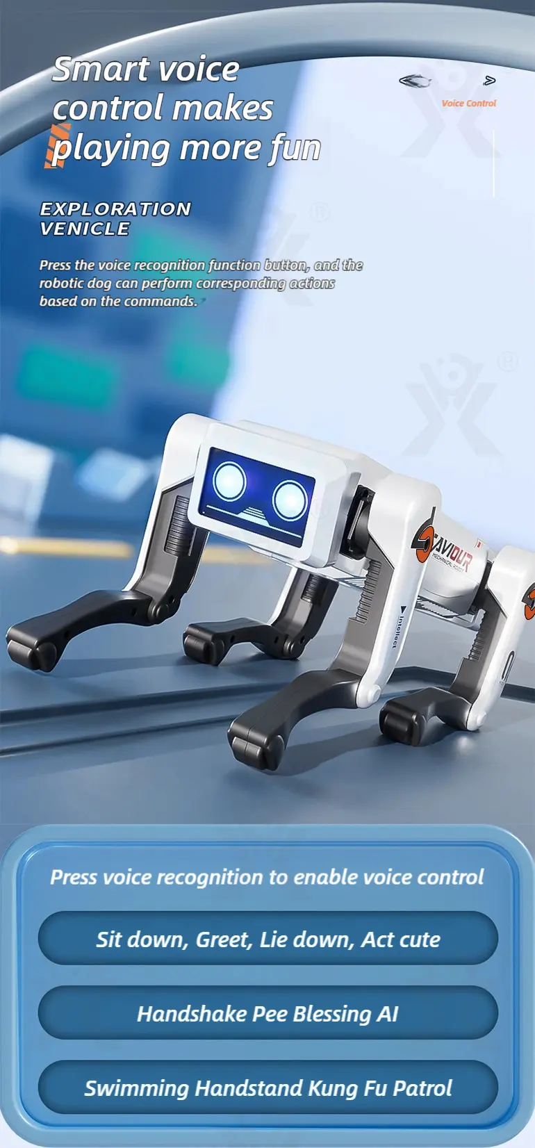 AI Intelligent Mechanical Robotic Dog Toy · TV10483 · detail image 4 of 8