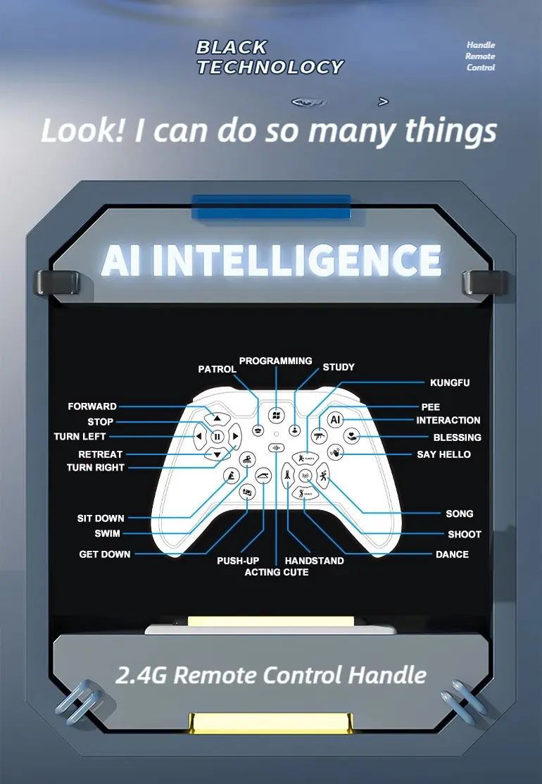 AI Intelligent Mechanical Robotic Dog Toy · TV10483 · detail image 6 of 8