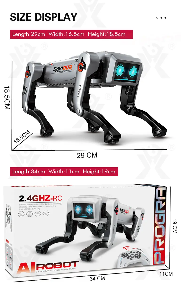 AI Intelligent Mechanical Robotic Dog Toy · TV10483 · detail image 8 of 8