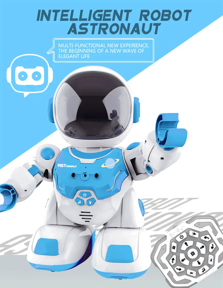 Astronaut RC Robot Toy with LED Lights & Dance · TV10463 · detail image 1 of 11