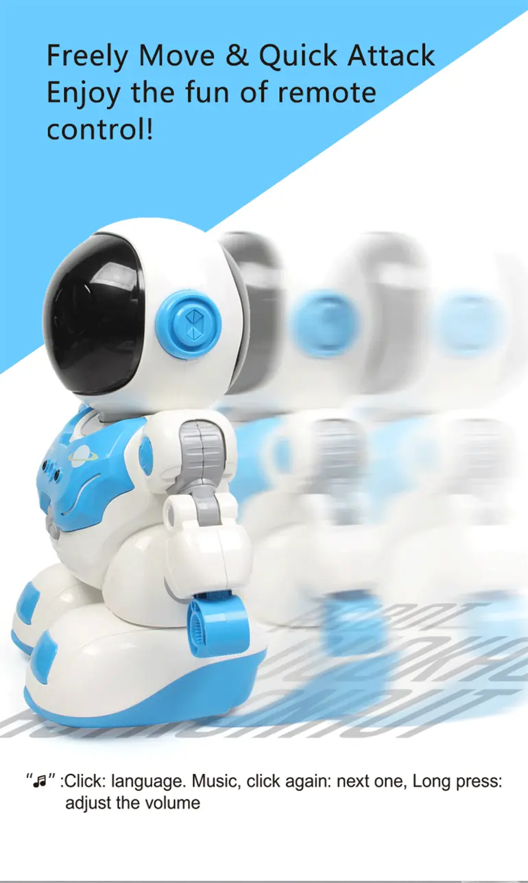 Astronaut RC Robot Toy with LED Lights & Dance · TV10463 · detail image 6 of 11
