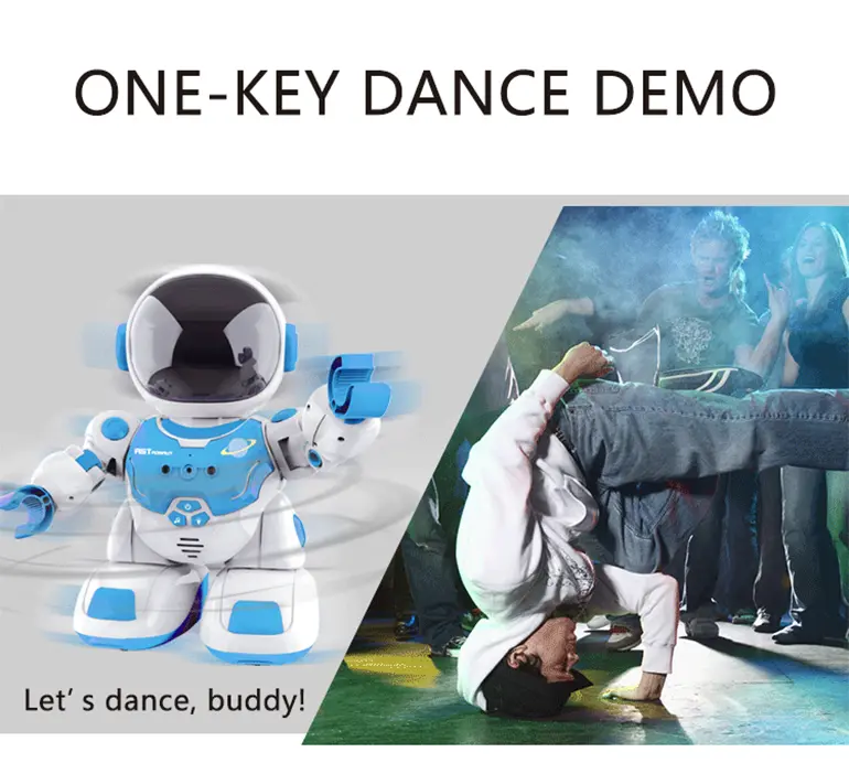 Astronaut RC Robot Toy with LED Lights & Dance · TV10463 · detail image 8 of 11