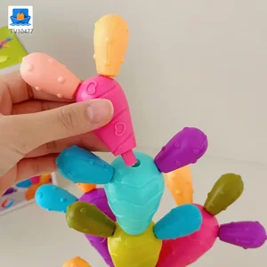 Montessori Cactus Spielzeug, stapeln und Balance spielen·TV10477·Produktfoto 5 von 7