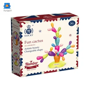 Montessori Cactus Spielzeug, stapeln und Balance spielen·TV10477·Produktfoto 6 von 7