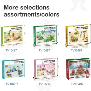 Colorful Ocean Series Magnetic Tile Set · TV10487 · product photo 2 of 6