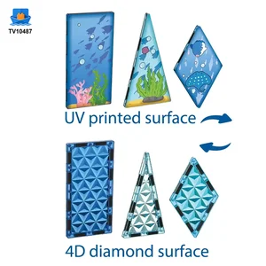Colorful Ocean Series Magnetic Tile Set · TV10487 · product photo 5 of 6