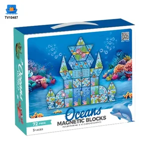 Colorful Ocean Series Magnetic Tile Set · TV10487 · product photo 6 of 6