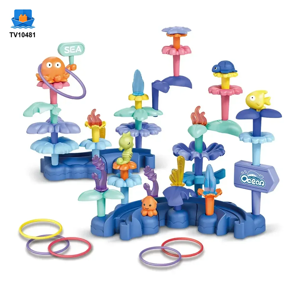 Ocean Flower Building Block Toys · TV10481 · product photo 1 of 5