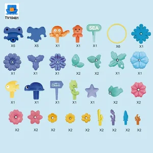 Ocean Flower Building Block Toys · TV10481 · product photo 2 of 5