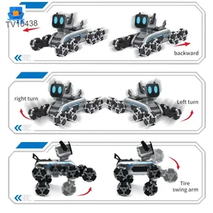 Stunt Robot Dog, Eight-Wheeled, Cool Robot For Gifts · TV10438 · product photo 2 of 6