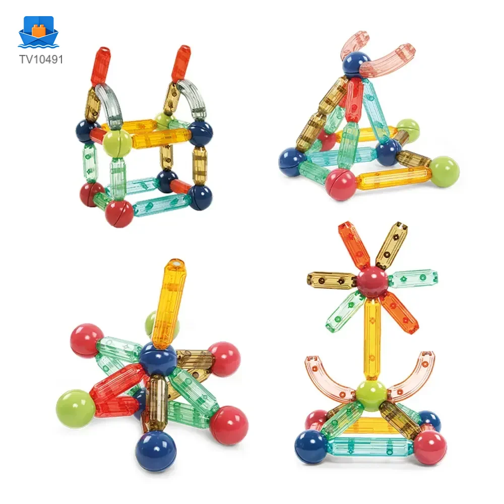 3D Magnetic Rod and Ball Set · TV10491 · product photo 1 of 6