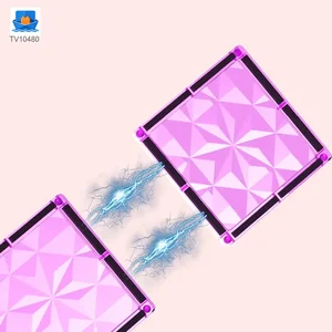 Pink Magnetic Tiles Set 3D Blocks-diy building blocks · TV10480 · product photo 5 of 8