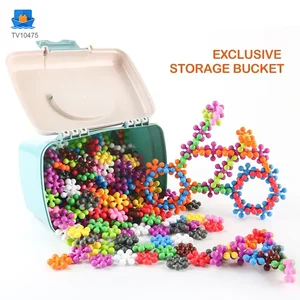 Plum Blossom Building Blocks, 3D Snowflake · TV10475 · product photo 3 of 7