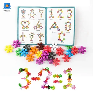 Plum Blossom Building Blocks, 3D Snowflake · TV10475 · product photo 4 of 7