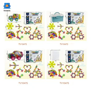 Plum Blossom Building Blocks, 3D Snowflake · TV10475 · product photo 7 of 7