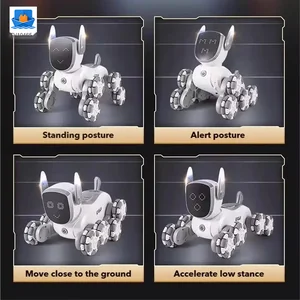 8-Wheeled Robot Dog with Voice & Stunt Features · TV10465 · product photo 2 of 7