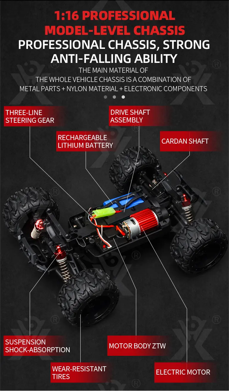 4WD sin escobillas RC Juguete de coche·TV10416·imagen de detalle 11 de 13