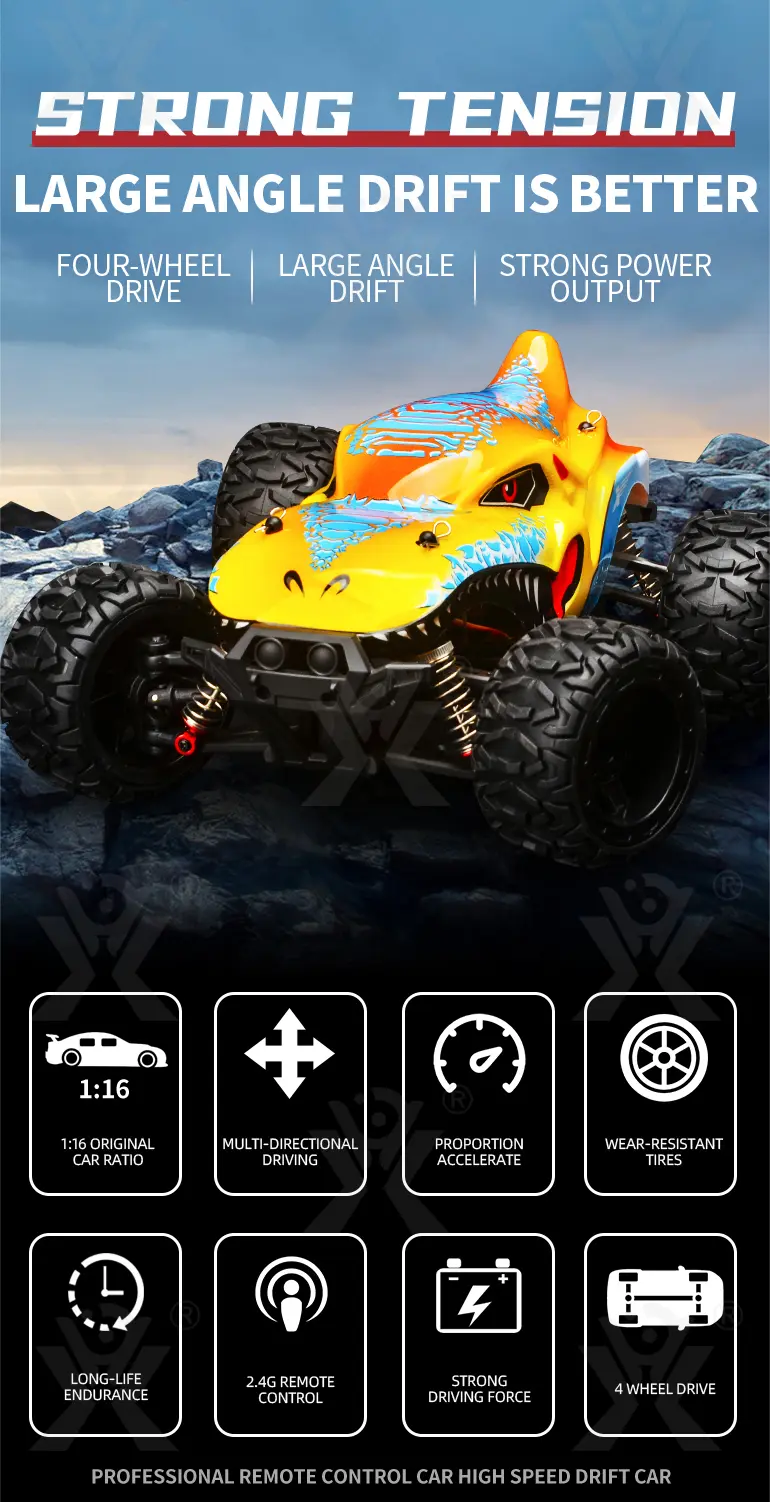 4WD sin escobillas RC Juguete de coche·TV10416·imagen de detalle 2 de 13
