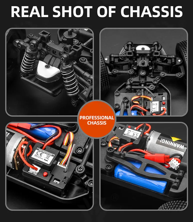 Off-Road Racing Car Toy With Servo Steering, 1:18 Scale, 4WD · TV10399 · detail image 12 of 15