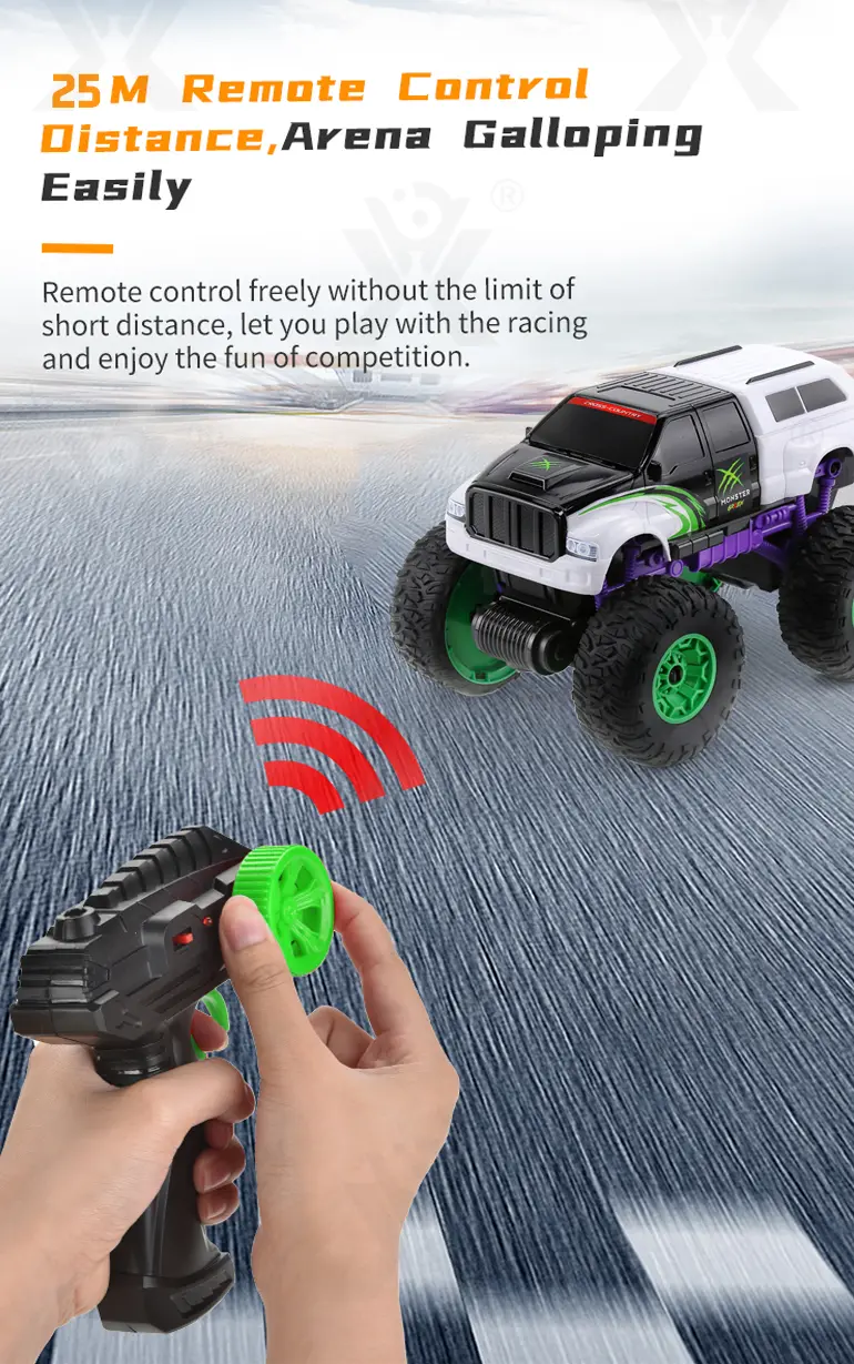 1: 16 2.4GHz Large Wheel RC Off-Road Toy · TV10443 · detail image 2 of 8