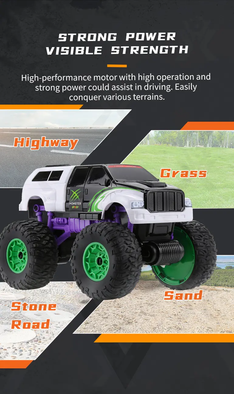 1: 16 2.4GHz Large Wheel RC Off-Road Toy · TV10443 · detail image 3 of 8
