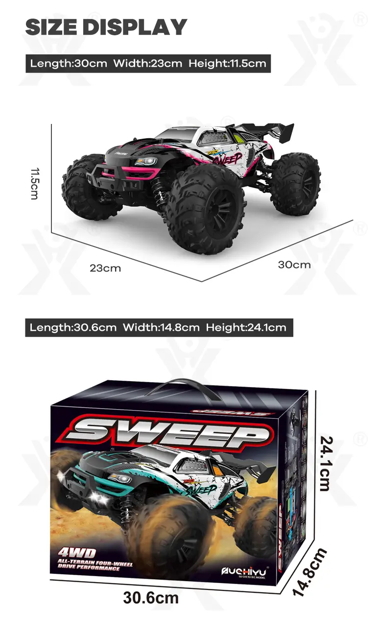 RC Off-Road Stunt Car Toy With Brushless Motor · TV10409 · detail image 11 of 11