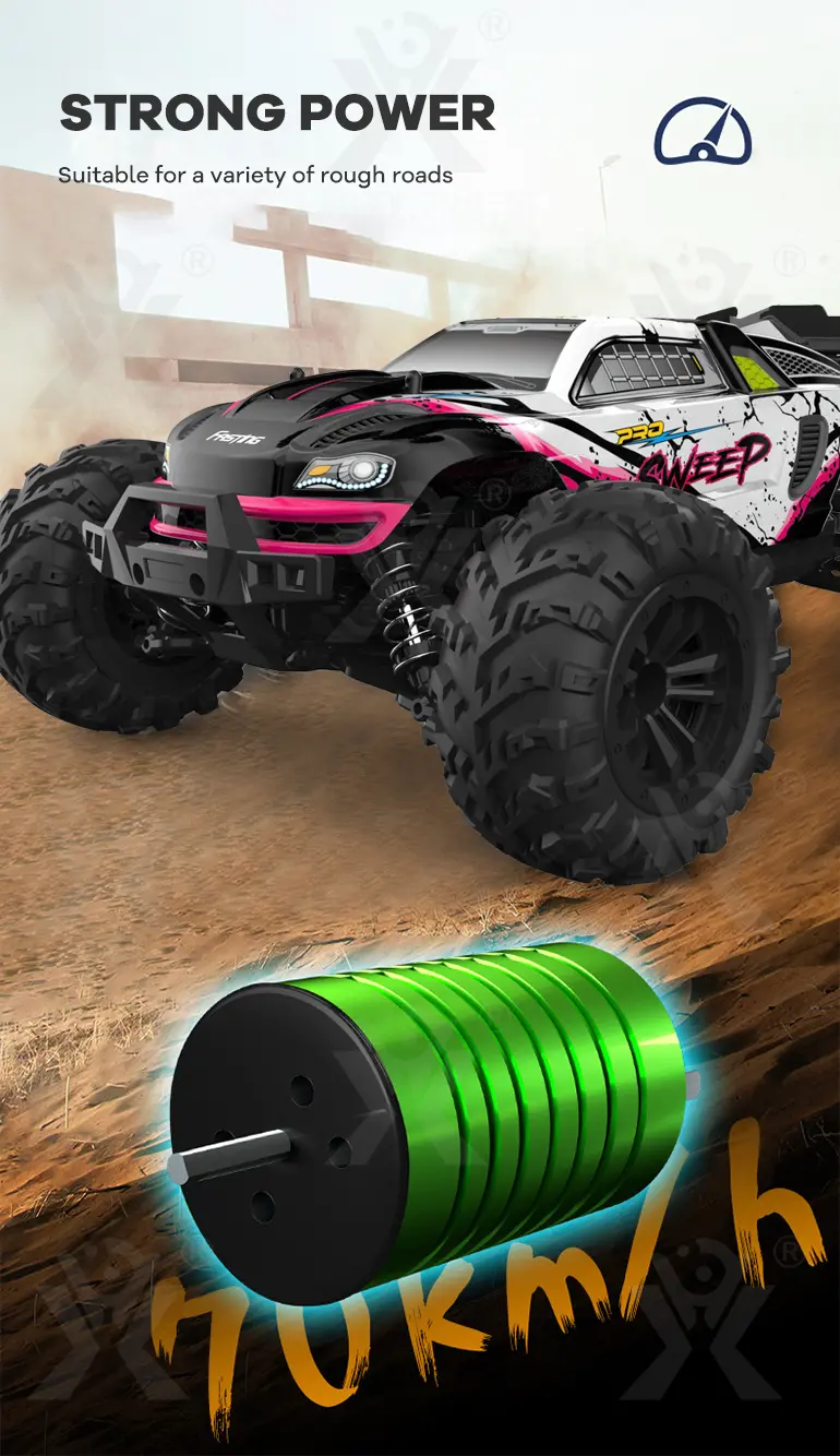 RC Off-Road Stunt Car Toy With Brushless Motor · TV10409 · detail image 5 of 11