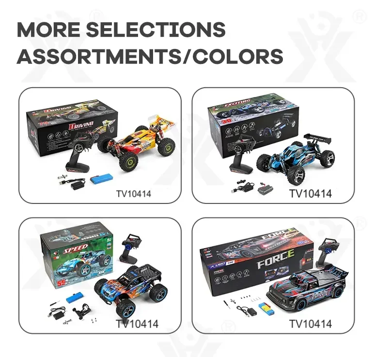3650 Brushless RC Sports Car Toy, 4WD, 60KM/H · TV10414 · detail image 12 of 13