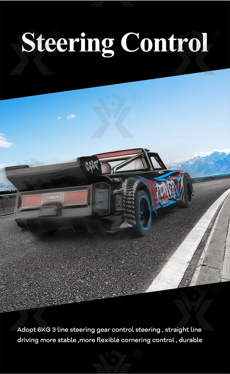 3650 Brushless RC Sports Car Toy, 4WD, 60KM/H · TV10414 · detail image 3 of 13