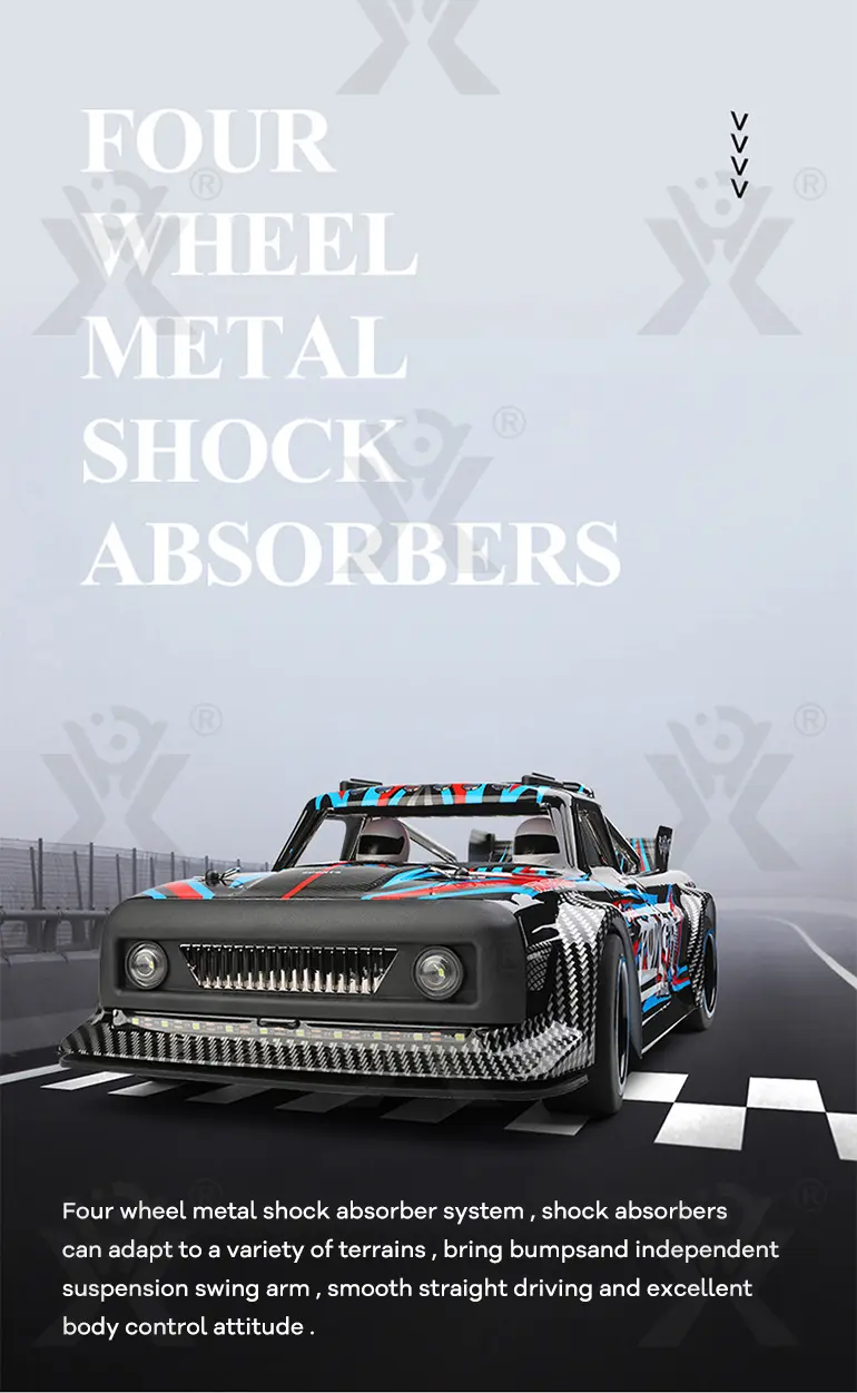 3650 Brushless RC Sports Car Toy, 4WD, 60KM/H · TV10414 · detail image 7 of 13