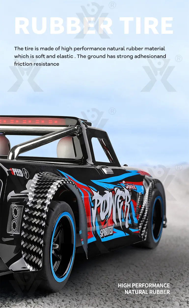 3650 Brushless RC Sports Car Toy, 4WD, 60KM/H · TV10414 · detail image 9 of 13