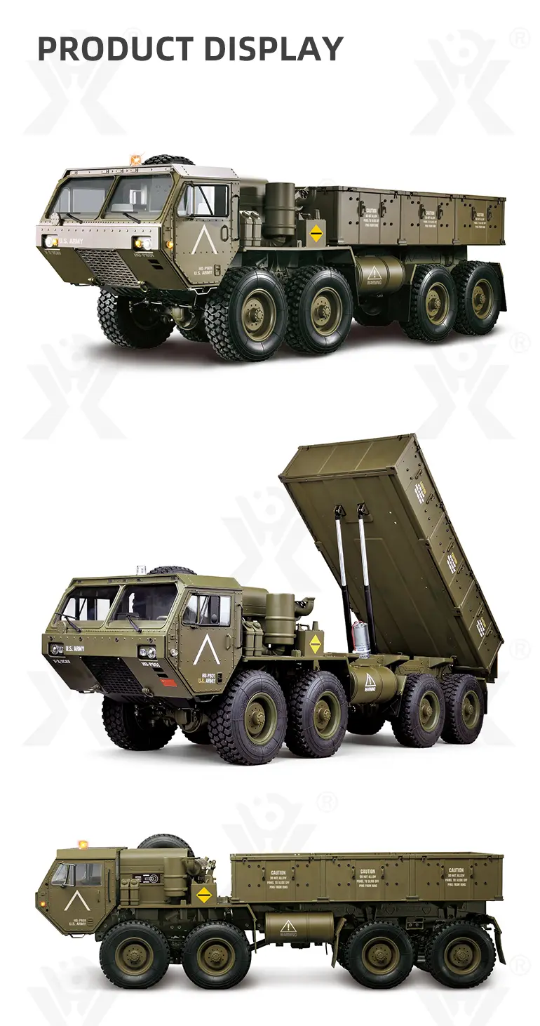 RC Military Dump Truck Toy · TV10407 · detail image 4 of 8