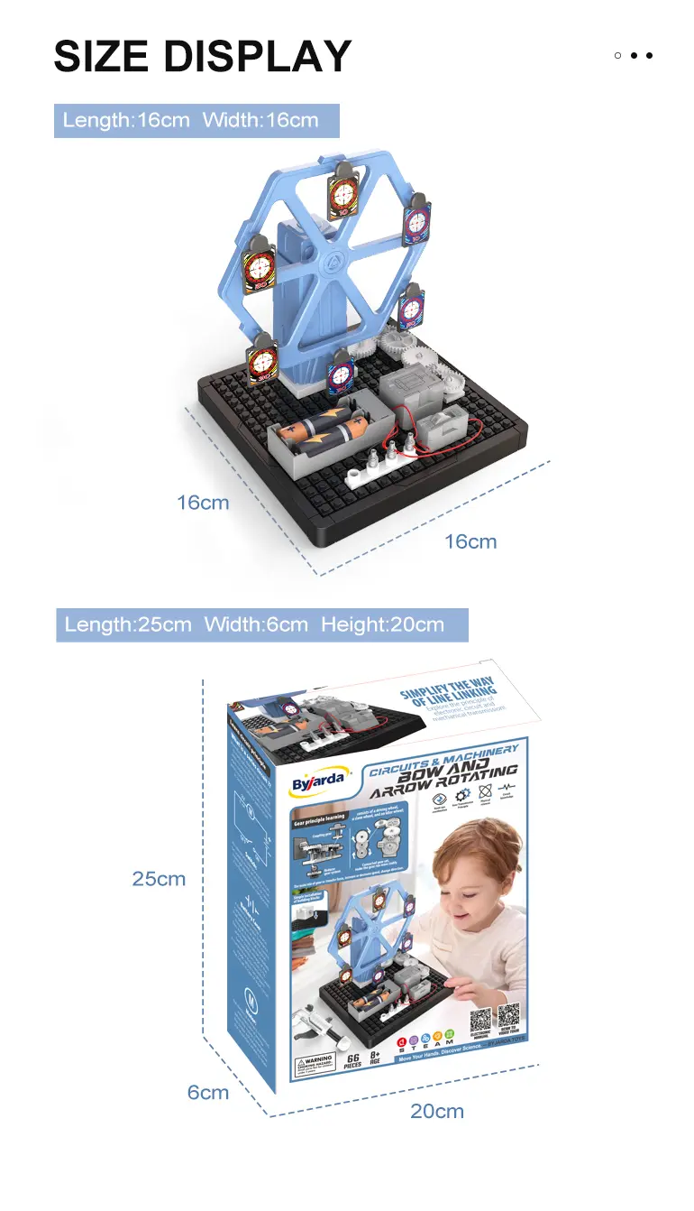 Rotating Bow and Arrow Set Toy · TV10453 · detail image 7 of 7