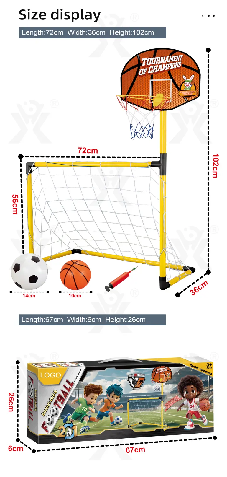 Kids Sports Goal Set Toy · TV10413 · detail image 5 of 5
