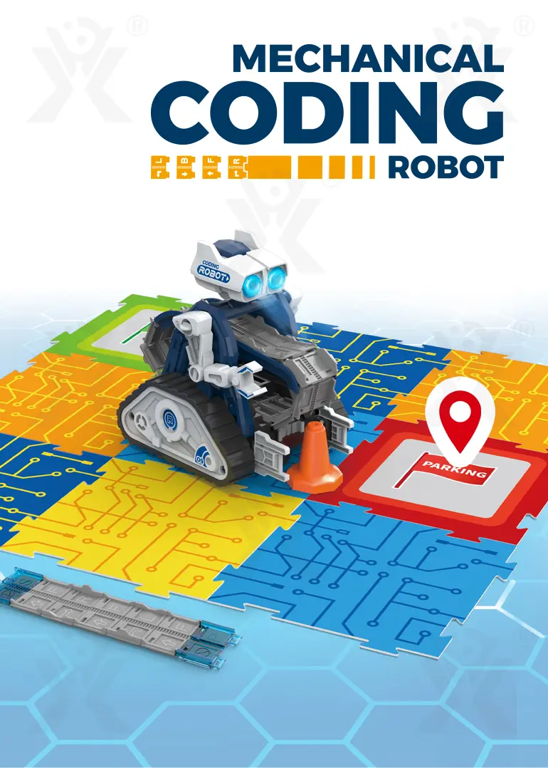 Mechanical Robot Toy with Programming Learning · TV10455 · detail image 1 of 11