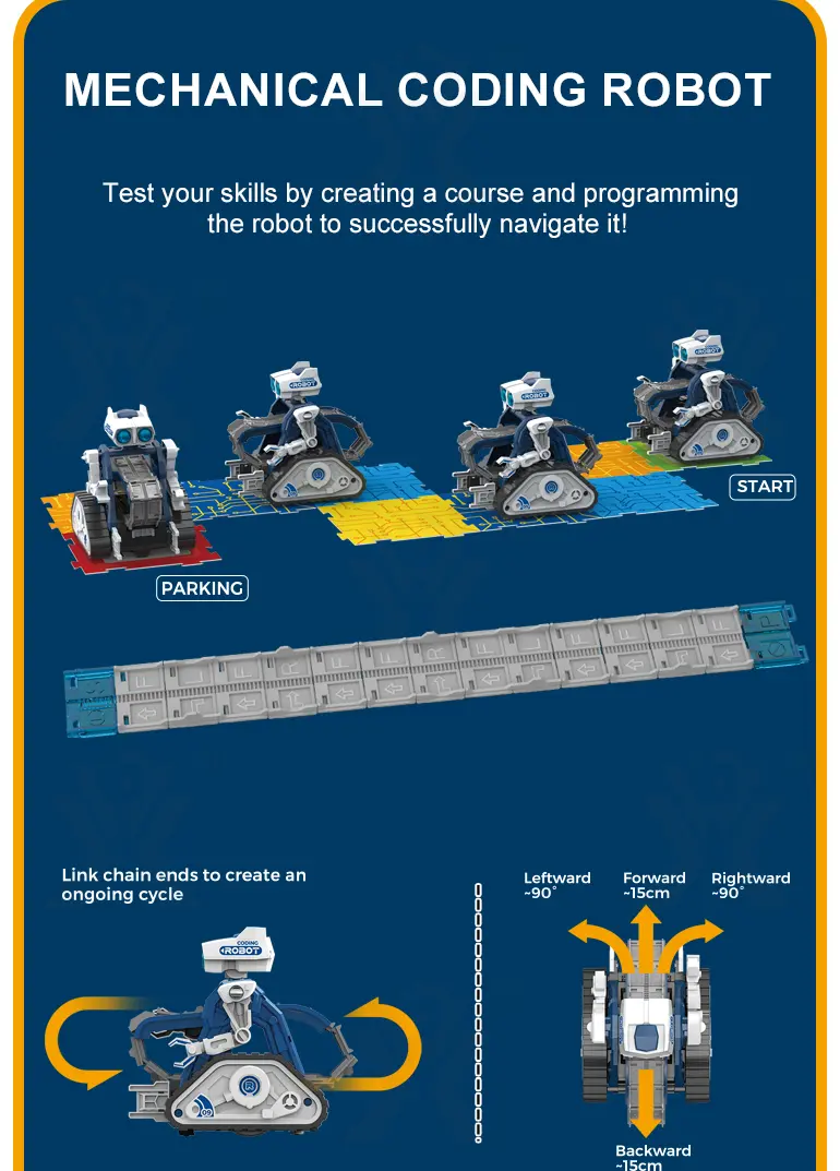 Mechanical Robot Toy with Programming Learning · TV10455 · detail image 3 of 11