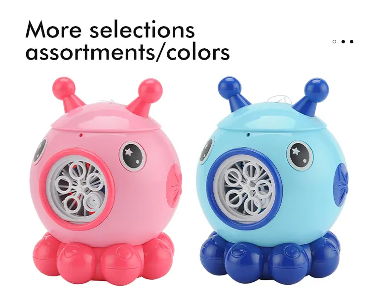 Octopus Bubble Blower Toy · TV10436 · detail image 5 of 6