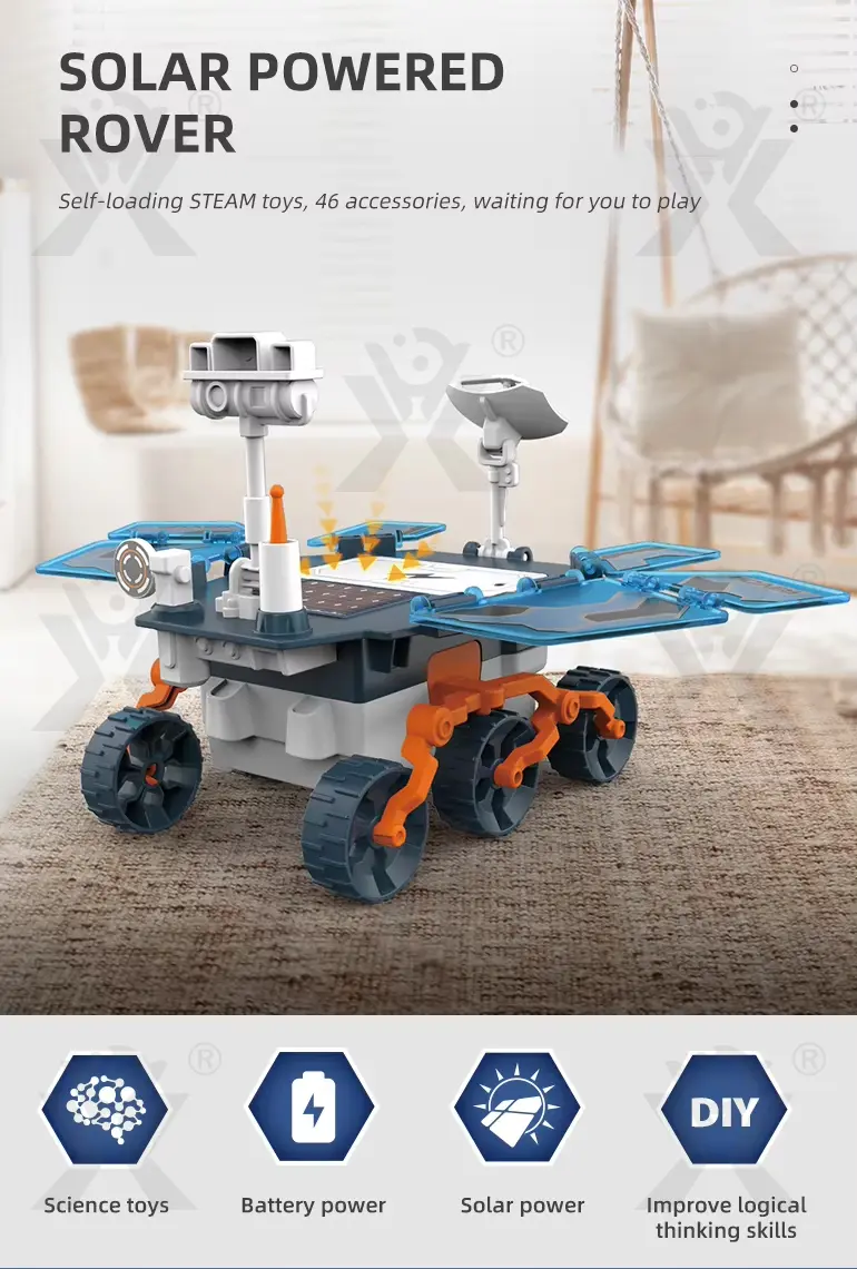 Solar, batteriebetriebenes Spielzeug für die Mars-Sonde·TV10433·Detailaufnahme 1 von 6