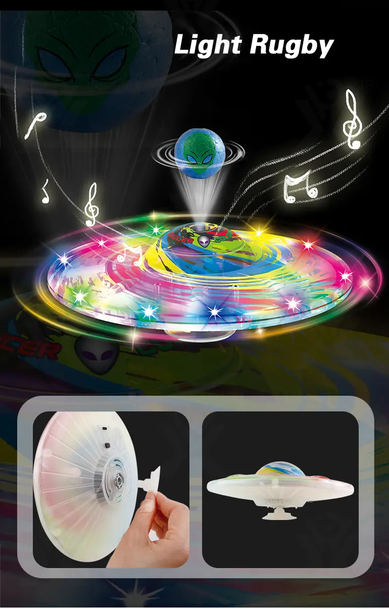 Suspended Ball Toy With Electric Flying Disc · TV10429 · detail image 3 of 5