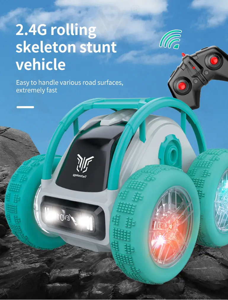 Rolling Skeleton Stunt Car · TV10424 · detail image 1 of 9