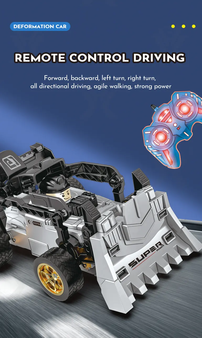 RC Deformation Car Toy, Racing and Engineering · TV10435 · detail image 2 of 7