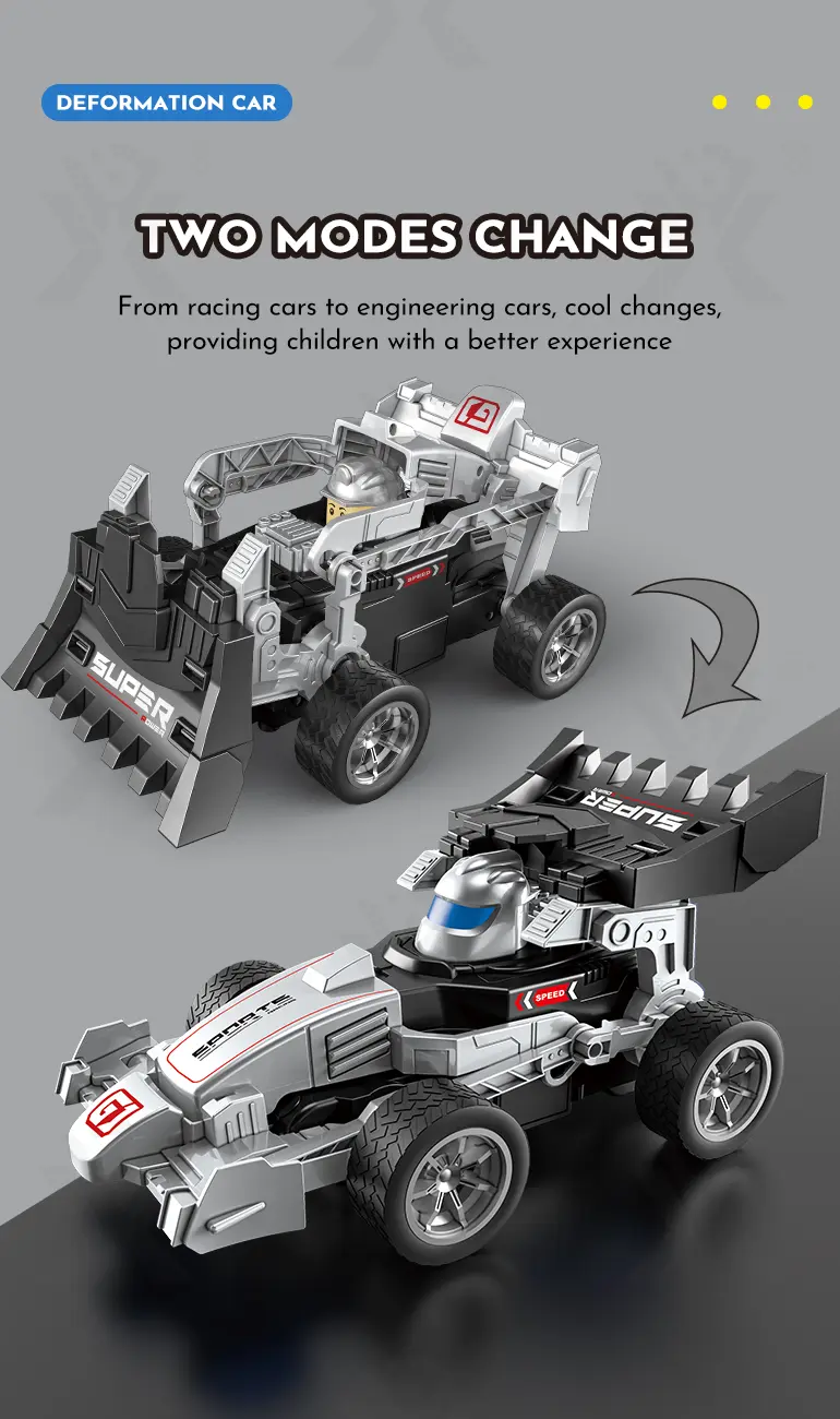 RC Deformation Car Toy, Racing and Engineering · TV10435 · detail image 3 of 7