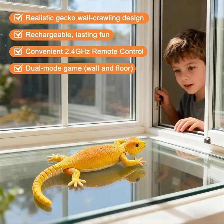Wall Climbing RC Gecko Toy · TV10402 · detail image 2 of 6