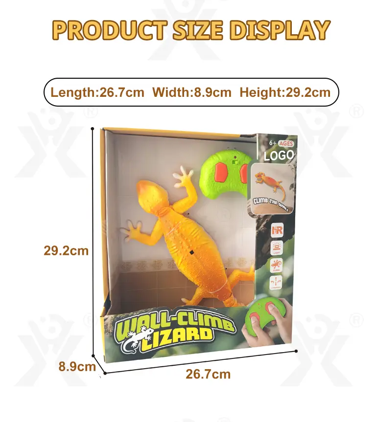 Wall Climbing RC Gecko Toy · TV10402 · detail image 6 of 6