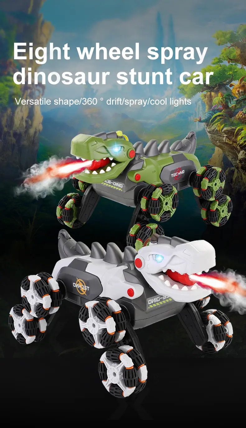 Stunt Dinosaur Car, Transformable Dinosaur Car · TV10421 · detail image 1 of 9