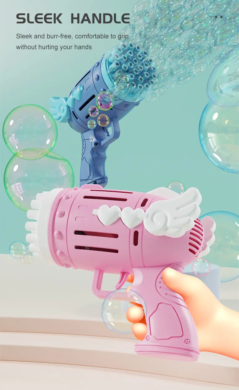 Bubble Blower Gun, Dual Battery Drive -Fun Summer · TV10403 · detail image 4 of 8