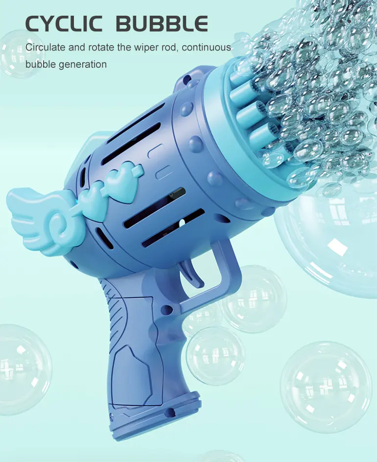Bubble Blower Gun, Dual Battery Drive -Fun Summer · TV10403 · detail image 5 of 8