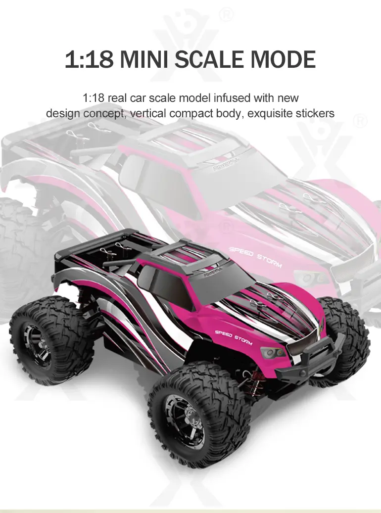 1/18 RC Monster Truck Toy, Shock Absorption System · TV10405 · detail image 2 of 10