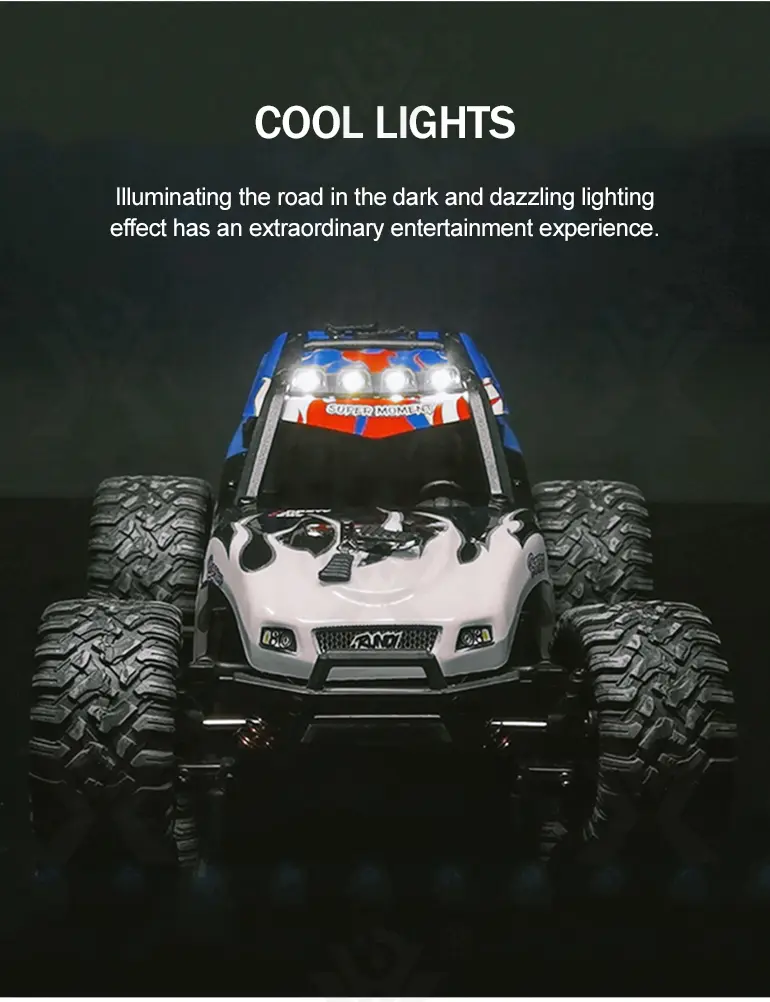 1/18 RC Monster Truck Toy, Shock Absorption System · TV10405 · detail image 4 of 10