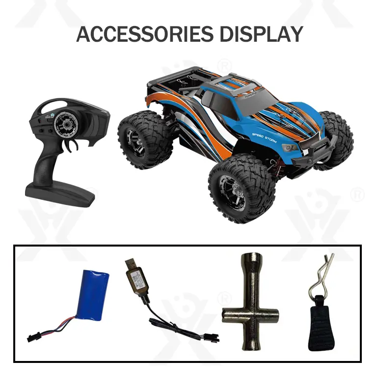 1/18 RC Monster Truck Toy, Shock Absorption System · TV10405 · detail image 8 of 10